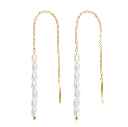 Perlehumør øredobb